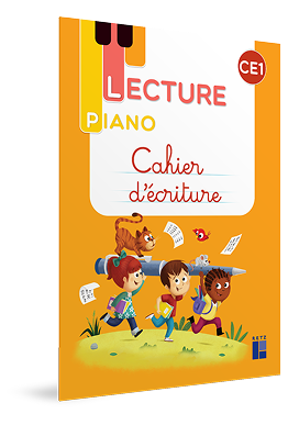 Cahier d'écriture Lecture Piano CE1