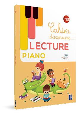 Cahier d'exercices Lecture Piano CE1