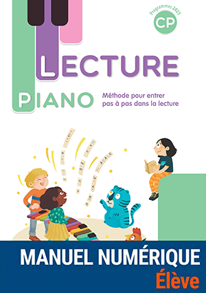 Manuel numérique élève Lecture Piano CP - Édition 2025