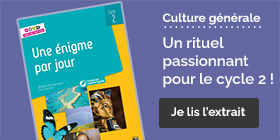 Une énigme par jour : un rituel passionnant pour le cycle 2 !