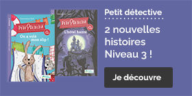 Petit détective : 2 nouvelles histoires Niveau 3 !