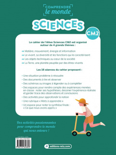 Sciences CM2 - Cahier de l'élève - Programme 2023