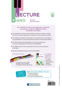 Lecture Piano CP - Manuel de l'élève (programmes 2025)