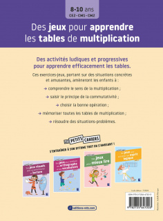 Des jeux pour apprendre les tables de multiplication - 8-10 ans