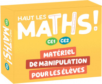 Haut les maths ! CE1 - CE2 - Boite de matériel de manipulation