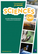 Sciences CM1 - Guide pédagogique + ressources numériques - Programme 2023