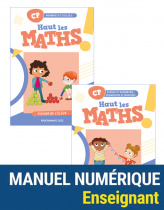 Haut les maths ! CP - Fichier de l'élève en 2 volumes - Programmes 2025 - Manuel numérique enseignant